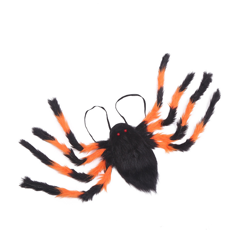 Party Decoration 125m Halloween Spider Creative Pocket Masquerade Props Candy Color Riem Big 220915