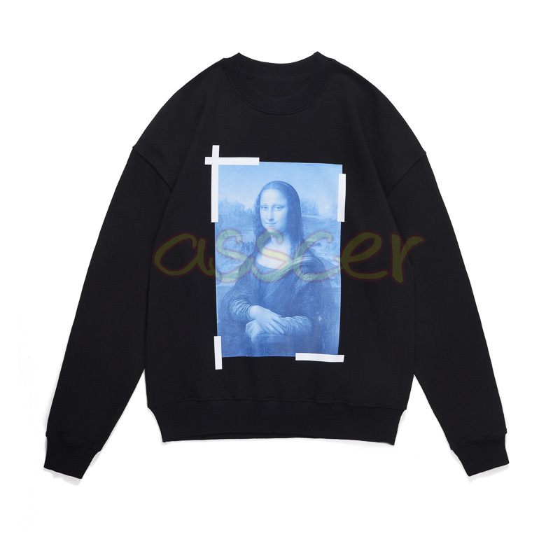 Men Women Autumn and winter Hoodie Fashion Mens Painting Printing Round Neck Sweatshirts Hip Hop pullover Sweater Size S-XL