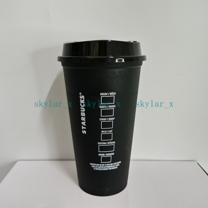Starbucks Tumblers Classic White Coffee Cup Pl￡stico Drink