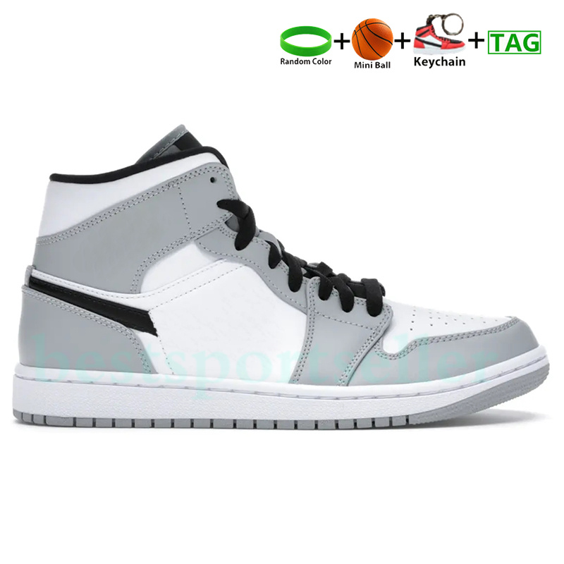 Bred Patent jorden Basketball Shoes men Jumpman 1s 1 Light Smoke Grey University Blue High Dark Mocha Pollen man Sneakers Chicago GAI