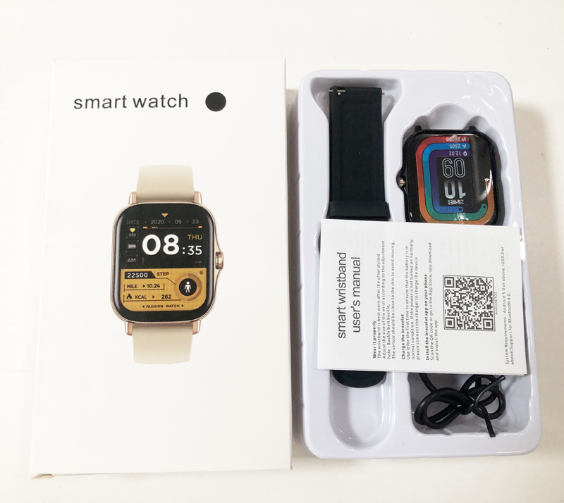 H13 Smart Watch 1,69 Zoll großes Bildschirm Sport Armbänder Fitness Tracker Smartwatch Heart Frequenz Blutdruckmessgerät