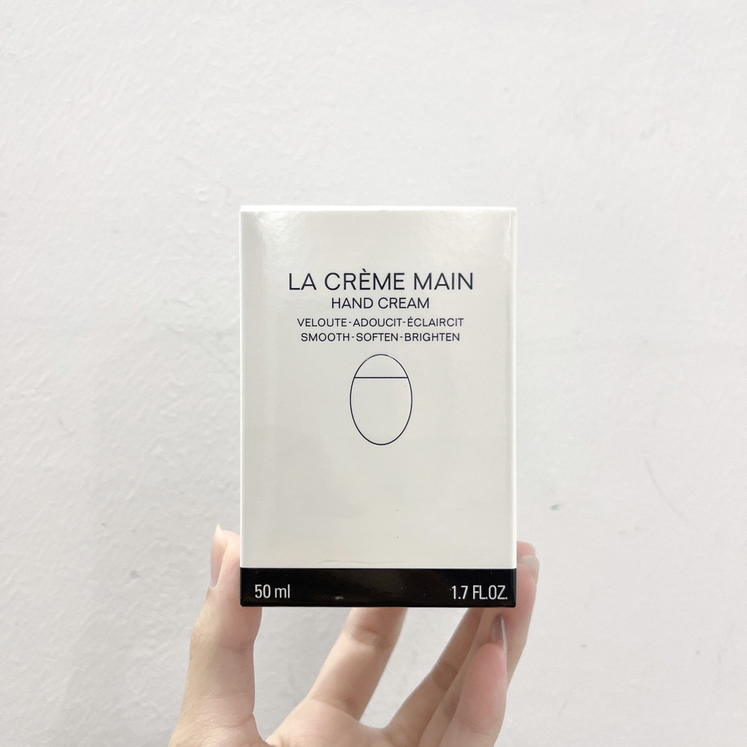 Loção Creme para as Mãos LA CREME MAIN Veloute Adoucit Eclaircit Suavizar Suavizar Clarear Cremes Cuidados com a Pele 50ml 1.7oz egg fast ship