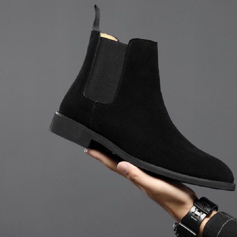 Мужчина Chelsea Boots Boot Boot Classic Trape обувь черная коричневая бизнес мадовальница DA68