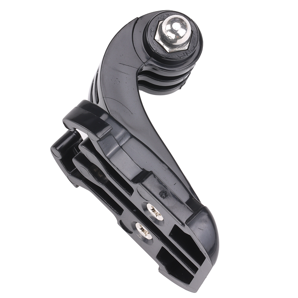 Черный j-hook buckle stury adapter для GoPro Session Go Pro Hero 6 5 4 3 SJCAM Action Sport Camera