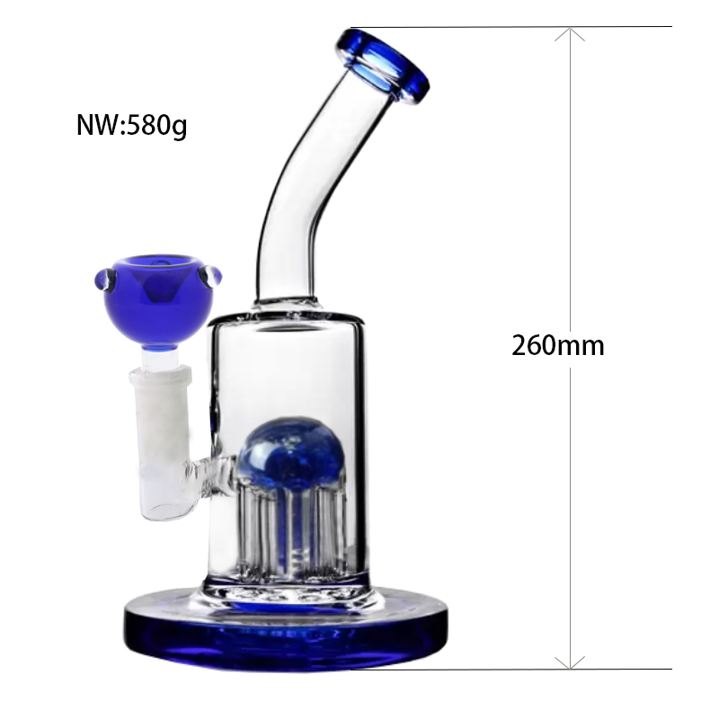 Glass Bongs Recycler Smoking Water Pipes Filtration Percolator Big Filtering Chamber Rigs Retails