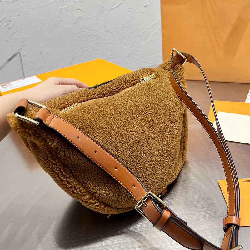 Designer Women Bags Teddy Men Waist Purse luxury Crossbody Messenger Handbags Classic Black Chest Pack