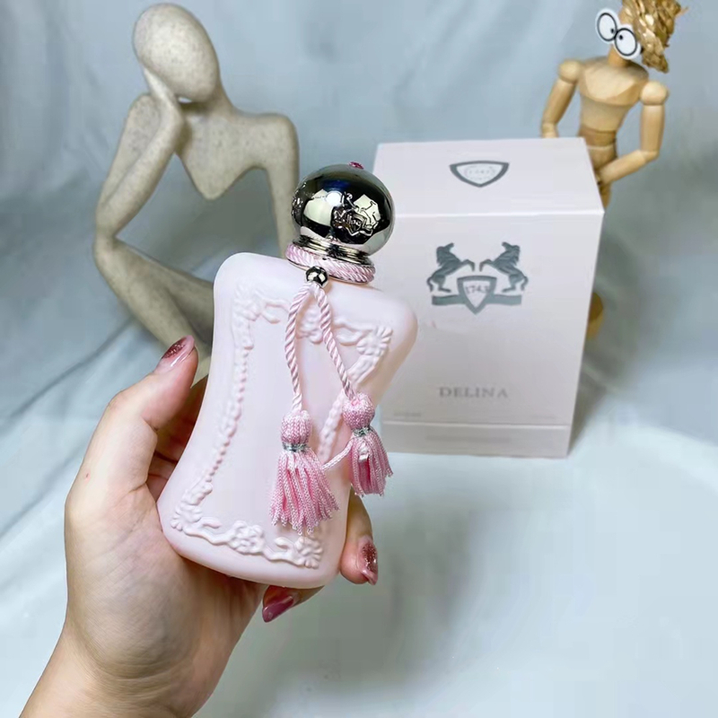 Luxe ontwerper de-marly dames parfum 75 ml delina la rose oriana eau de parfum originele geur lange tijd leving body mist snel schip