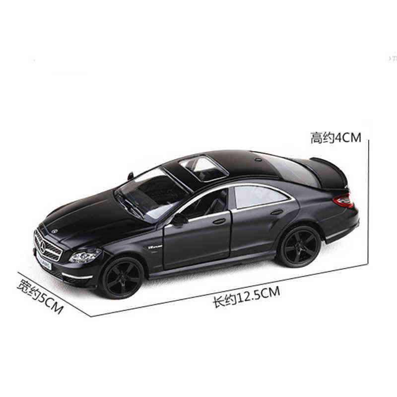 Diecast 1/36 Hoge simulatieauto's Diecasts luxe legering Voertuig AMG CLS G63 C63 GLS Model Auto -collectie speelgoed voor kinderen V029 0915