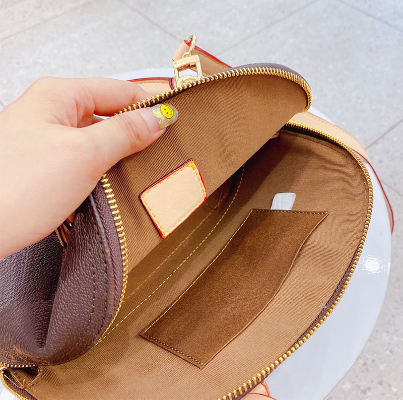 Alma BB Shell Bag Luxury Designer 핸드백 여성 어깨 가방 핸드백 Key Lock Shoulder Strap