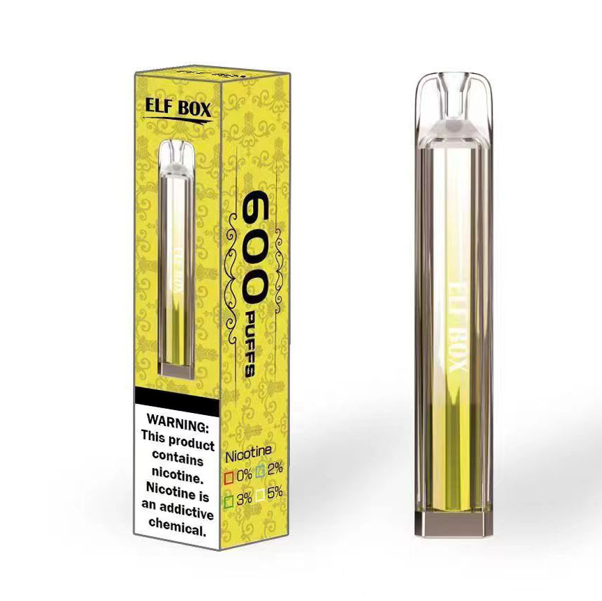 Boîte elfe d'origine 600 Puffs jetables Cigarettes électroniques VS 5500 Doloda Mini Bar 800 Dispositif de vape 450mAh 500mAh 2 ml 2,5 ml Vapes préfabillées 2% 5%