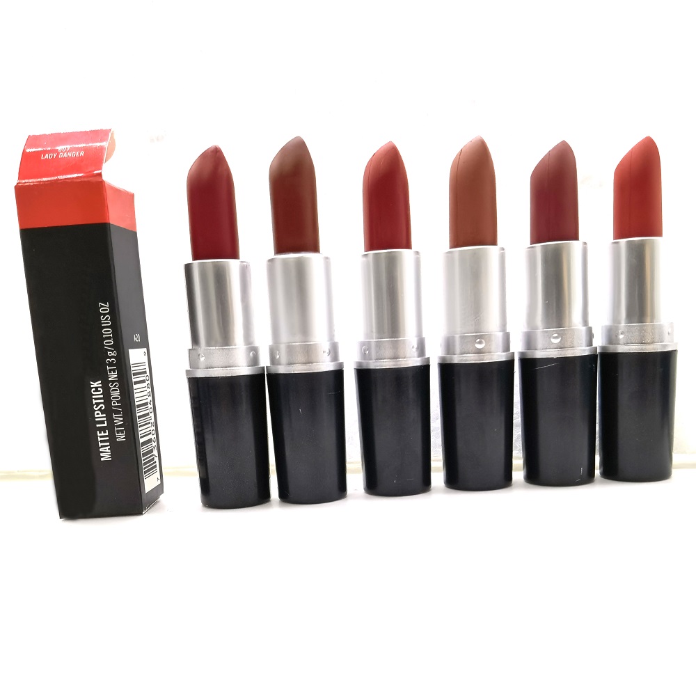 Maquiagem de marca Matte Lipstick 12 Cores Peça Coleção