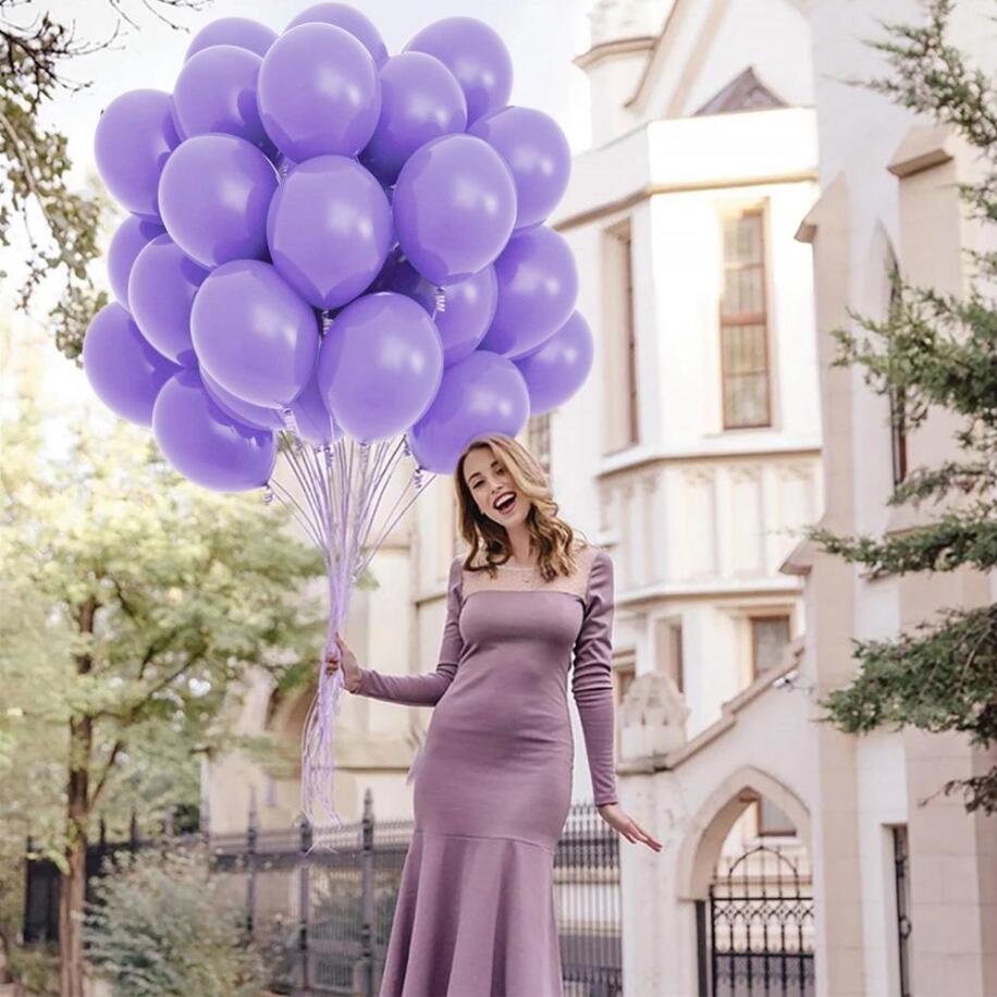 12 Zoll schwarz rosa Latex Ballons Geburtstag Party Dekoration Erwachsene Hochzeit Dekorationen Helium Globos Baby Dusche Ballon