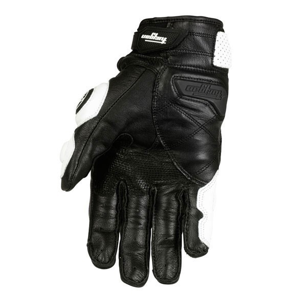 Five Fingers Gloves Motorcykel svart Racing Äkta Läder Motorcykel vit Road Team Handske män sommar vinter 220916