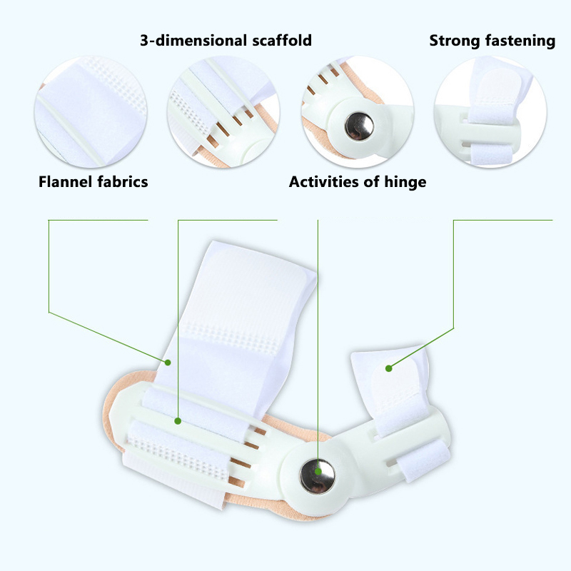 Traitement des pieds 2 pièces correcteur d'hallux valgus oignons pour correcteur d'orteils séparateur de doigt de pied séparateur d'orteil soin des pieds correcteur d'oignon Haluksy 220916