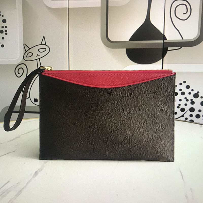 Portafogli di design di lusso uomo e donna Borse da polso in pelle PU floreale classica Borse cellulari Portamonete Pochette