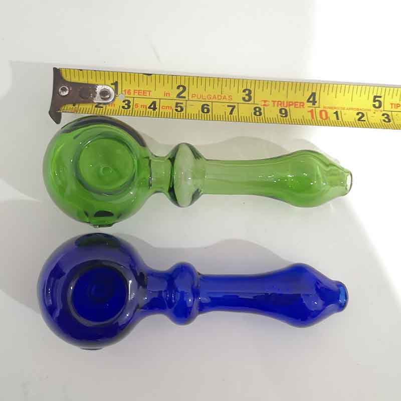 Fashion Pyrex Glass Pipe 2 Styles Choose Smoking Tobacco hand cigarette filters herbal oil Burner pipes Tool Accessories Mutiple colors