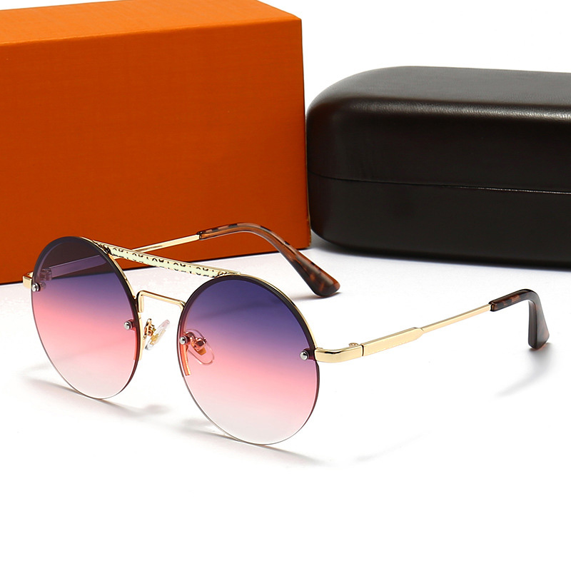 2022 neue Runde Sonnenbrille für Frauen Mode Sonnenbrille Stilvolle Hochwertige Dame UV400 Polarisierte Glas 8526258b