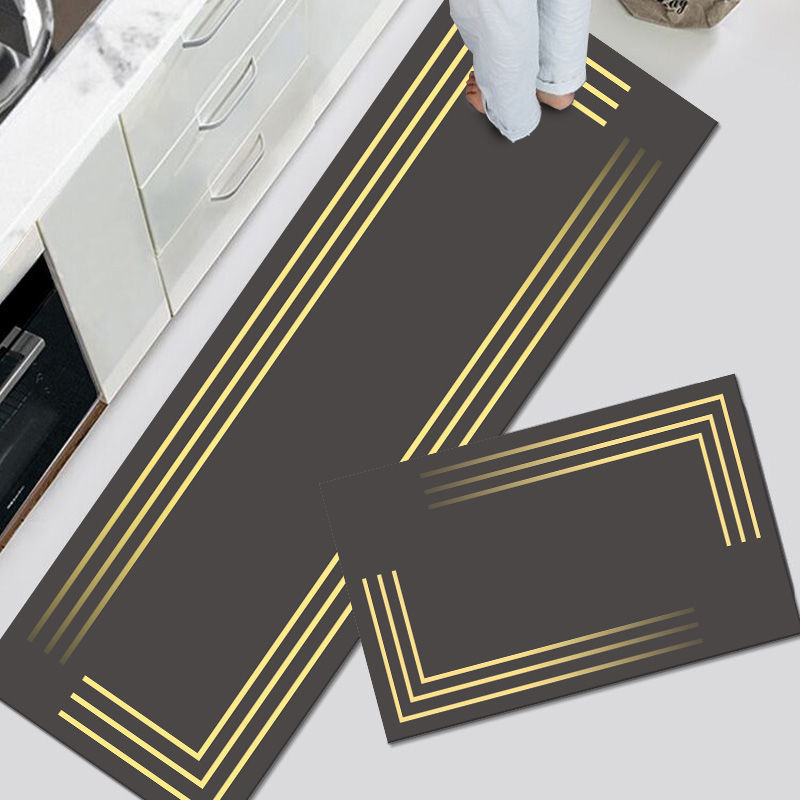 Mattor Anti Slip Kitchen Mat Home Entrance Doormat Golvmattor för vardagsrum Balkong Hall Absorberande Badrum Långa mattor 220906