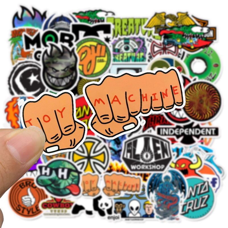 Fashion brand Logo stickers for DIY Laptop Skateboard Motorcycle Decals6068081