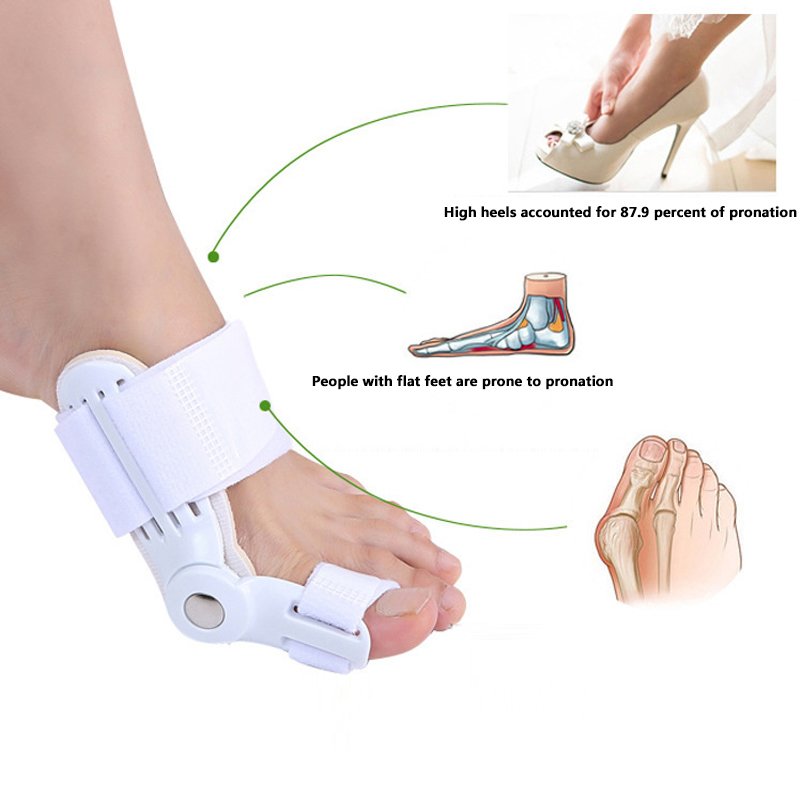 Tratamento do pé Hallux Valgus Corrector BuNions para os dedos corretores do pé do pé Separador de dedos do pé de dedo do pé Haluksy Bunion Corrector 220916