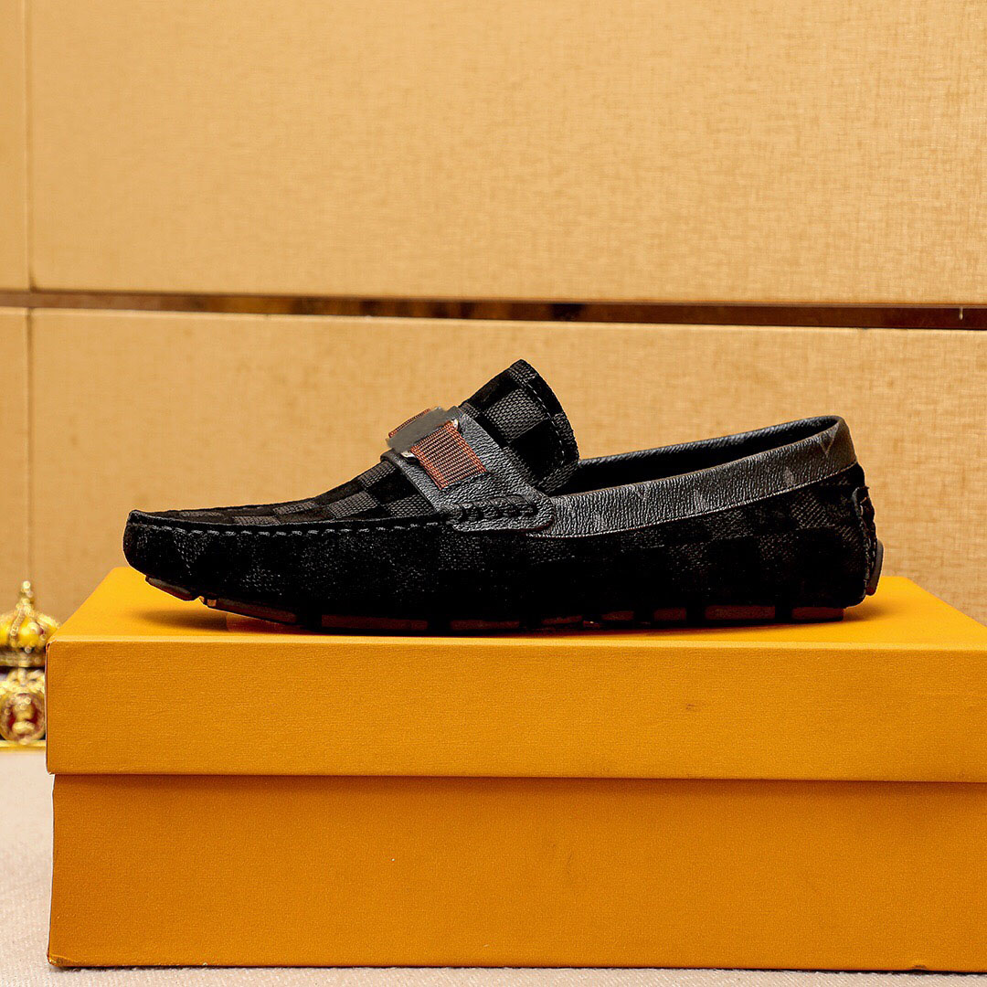Hommes chaussures habillées concepteur d'affaires formel doux hommes chaussures plates mâle marque classique décontracté marche confortable mocassins taille 37-47