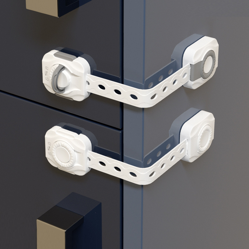 Lock de proteção de segurança para crianças Segurança doméstica para a porta do bebê Locker Greche Berchs Criança Barreira de Segurança 220816