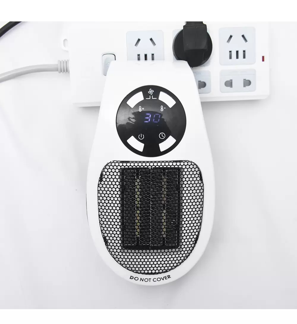 Duvar-Outlet Mini Elektrik Hava Isıtıcı Taşınabilir Alan Fan Isıtıcı Masaüstü Ofis Isı Fan Hızı Küçük Güneş Isı