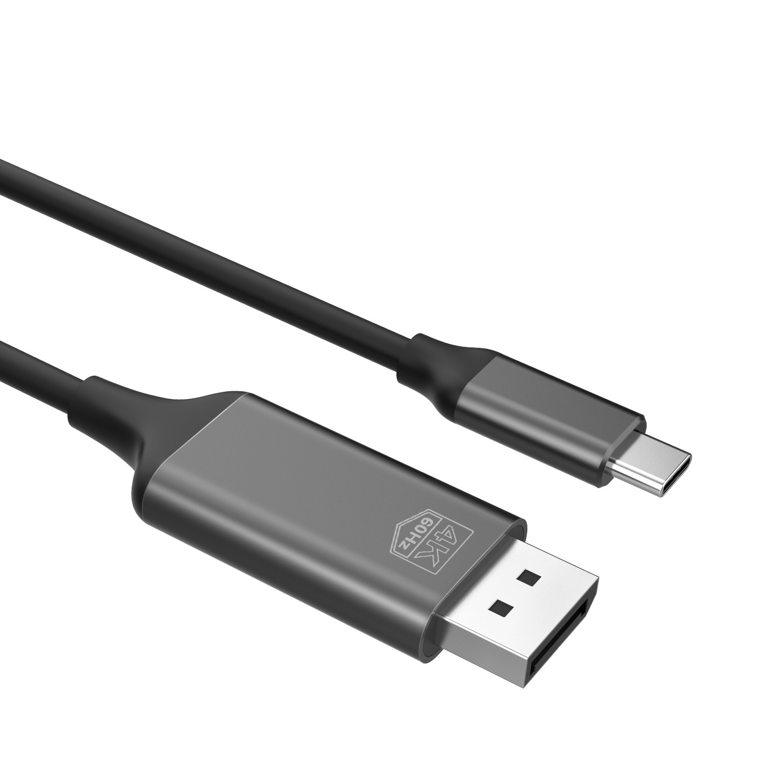 1,8 m kabel typ-C-hane till DP 4K 60Hz HDTV TV Digital AV-adapter för Android Sam Mobiltelefon och anteckningsbok