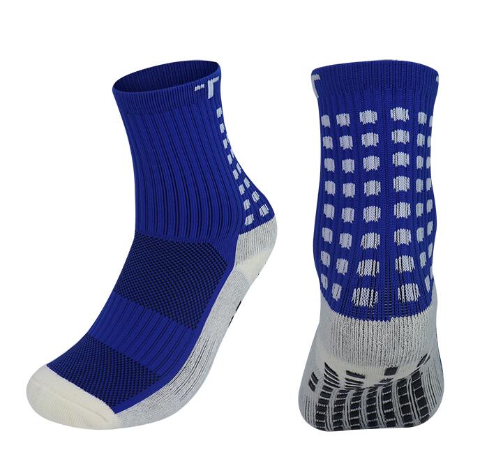 Sales Football Socks Non-Slip Football Trusox Heren Voetbal Sokken Kwaliteit Katoencalcetines met Trusox