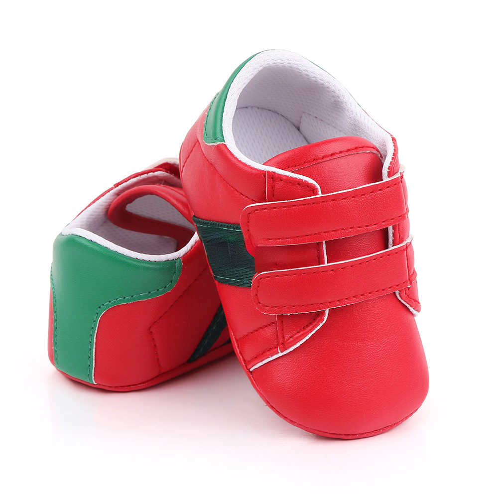Baby Shoes Boy Girl Sports Sneakers Bee nouveau-né PU Cuir non glissant First Walkers With Bow Infant Soft Sole Shoes7493553