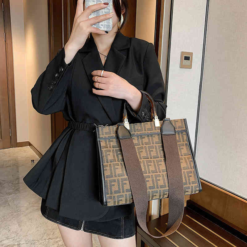 Handbag multifunctional Tote capacity embroidered shopping star cross carry factory online s215r