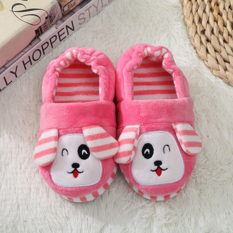 Slipper babymeisjes katoen s winter kinderen schattige witte wolken pluche s jongens thuisschoenen niet slip warm 220916