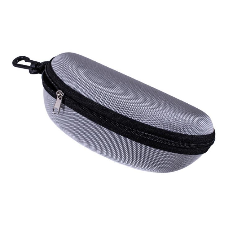 Sunglass Protection Box Oxford Cloth Black Color Zipped Glasses Case Optional Cloth SN4881