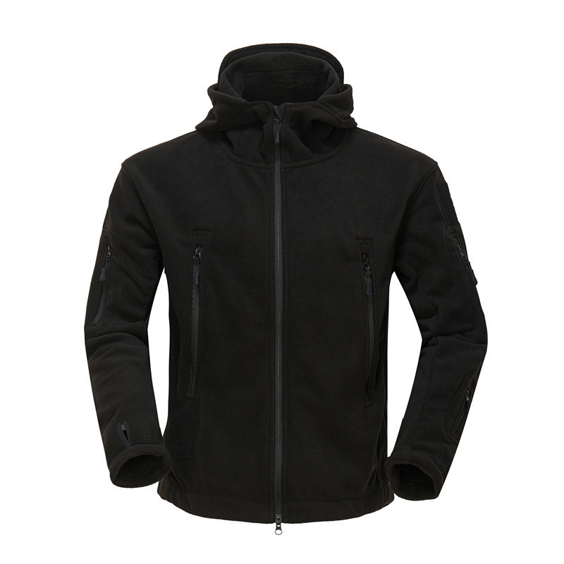 Mäns jackor jagar vandring oss militär vinter termisk fleece taktisk jacka utomhus sport huva kappa militar utomhus armé jackor s-2xl 220919