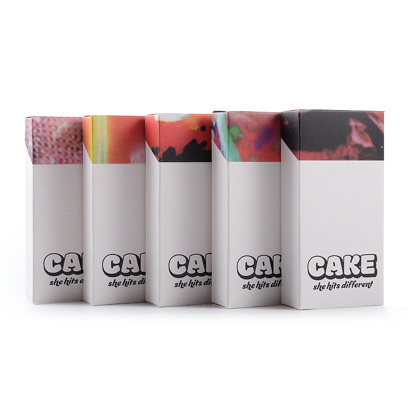 VS Stock Nieuwe Cake Ze raakt verschillende Disposables Lege 1ml wegwerp Vape Pens 280MAH E Sigaretten Starter Kit met verpakkingswijdbare apparaat Pods