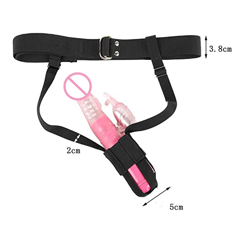 Articles de beauté SM ceinture vibrateur taille conception portable sangle forcée contrainte pour gode baguette masseur adulte sexy porte-harnais jouets réglables