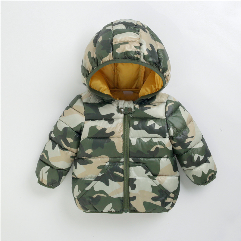 Down jas schattig babymeisjes winterkleding kinderen licht naar beneden jassen met oor hoodie lente meisje jas peuter kinderen kleding voor jongensjas 220919