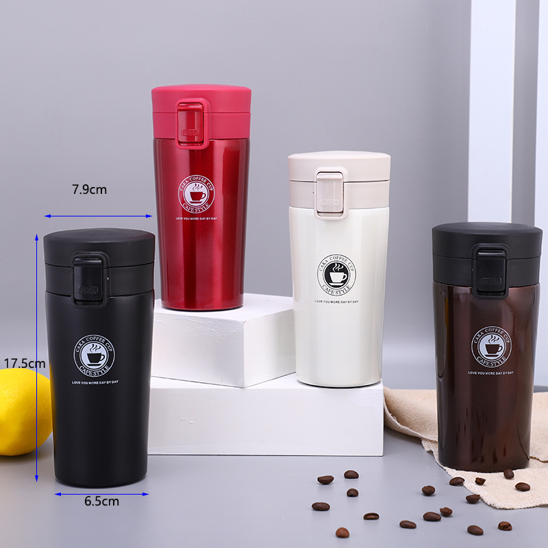 Garrafas de água Coffee caneca térmica caça inoxidável café térmica Copo copo de vácuo Thermo Water Thermocup 220919