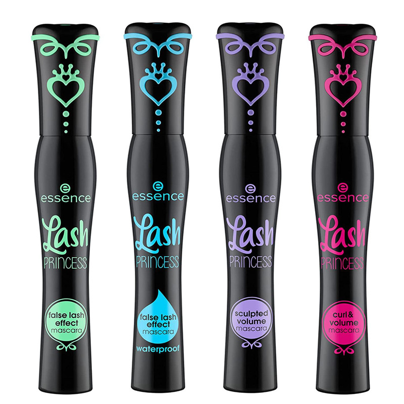 Essence Lash Princess False Lash Effect Mascara ny makeup svart vattent￤t 4D Silkfiber Eyelash Mascaras