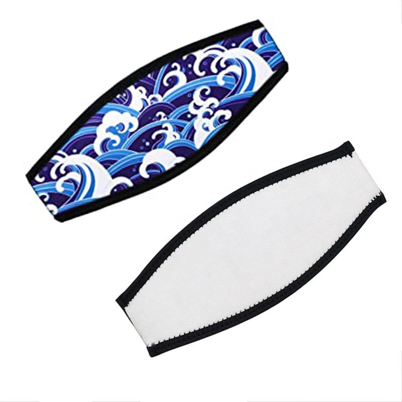 La sangle de masque de plongée en néoprène de sublimation couvre les piscines SpasHG Wrapper Protector Band Blank DIY Printing Strap