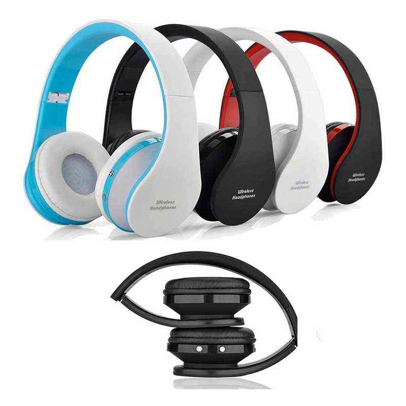 Słuchawki Składane słuchawki słuchawkowe Bluetooth Audio Zestaw słuchawkowy bezprzewodowy słuchawki duże słuchawki z mikrofonem do telefonu T220916