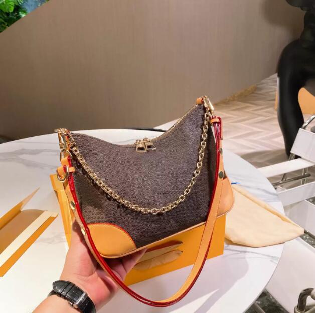 Women Luxurys designer bag Classic Genuine Leather Bag Armpit Fashion Lady's Famous Crossbody Shoulder Handbag Purse Messenger Packack