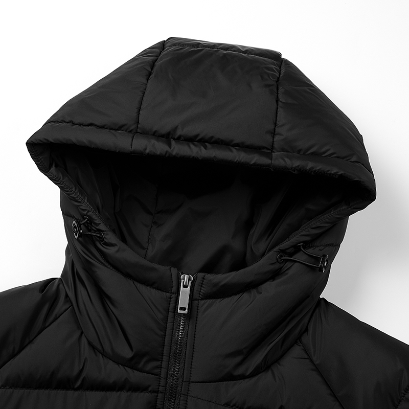 Hommes Down Parkas hiver Bomber vestes à capuche pour veste cargo décontractée noir pardessus extérieur chaud coupe-vent manteau 220919