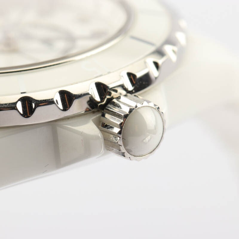 Damesmode elegant horloge beroemde ontwerper om witte en zwarte keramische productie te creëren met diamant ingelegde glow-in-the-dark funct233L