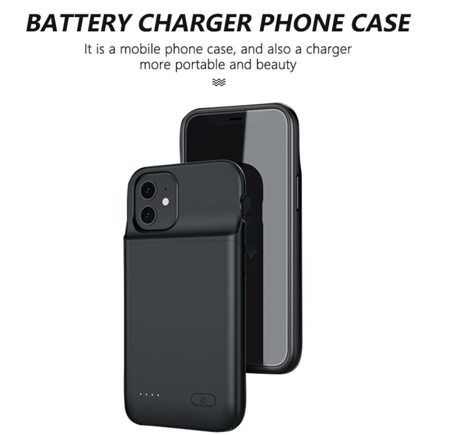 Pour iPhone 14 PLUS Pro Max étuis de batterie chargeur Silm Smart batterie externe PowerBank charge Cove Power Bank Cover 6.1 6.7