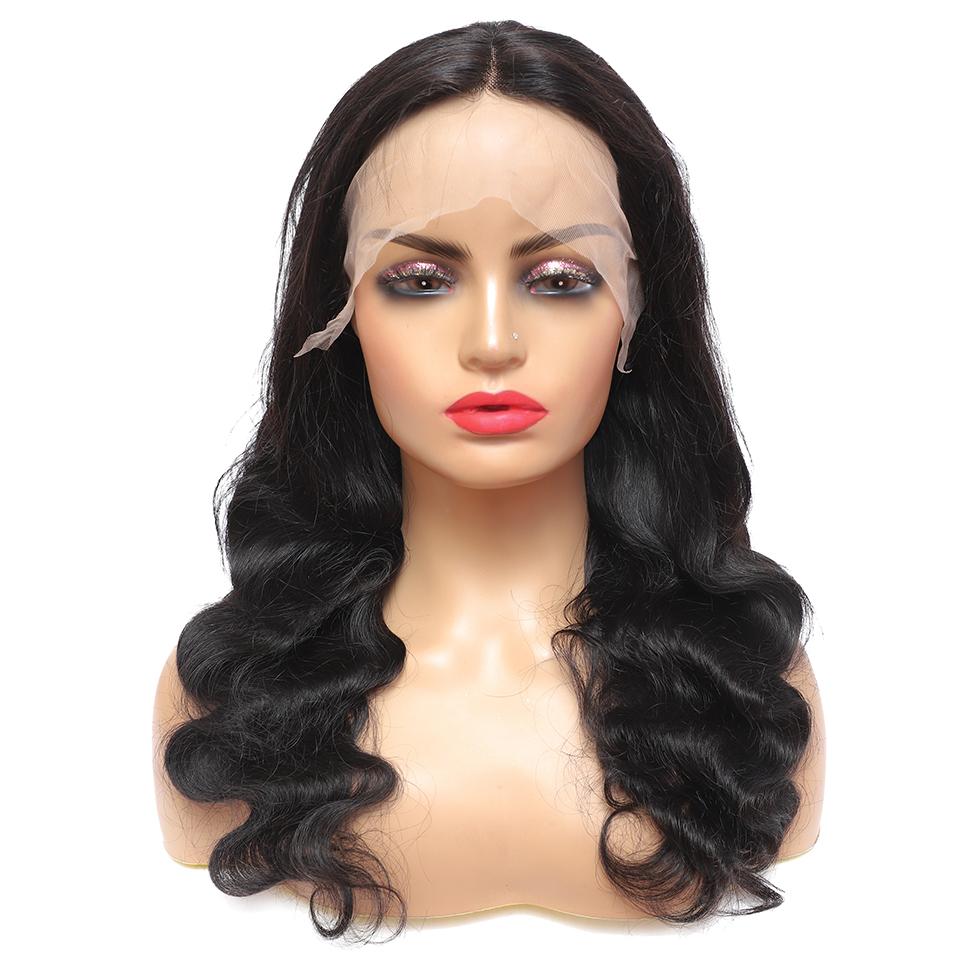 360 250% 13x6 Body Wave Spets Front Wigs 30 tum brasilianska mänskliga hår peruker före plockad peruk med babydensitet spets frontala peruk