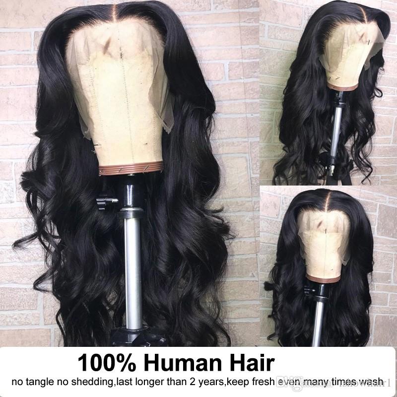 360 Beruvian Hish Hair شعر مستعار طبيعي مستقيم 1 ب 613 شقراء قصيرة بوب بوب الدانتيل الجبهة للنساء 130 ٪ مع شعر الطفل