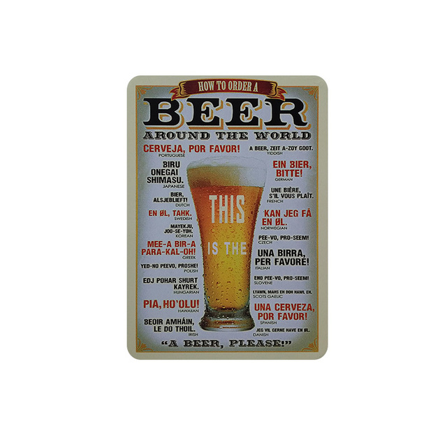 Targhe in metallo squallido Terapia di gruppo praticata qui Placca di birra ghiacciata Dipinto in ferro Man Cave Wall Stickers Retro Pub Decor Beer Poster dimensioni personalizzate 30X20 w01