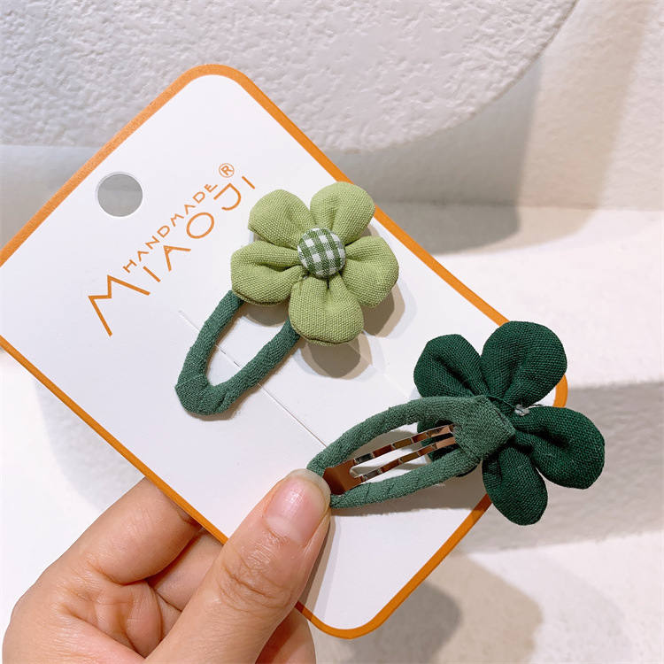 Autumn Fashion New Children's Hairpins headwear head corean sweet girl princess cute flage flower bb clip clip accessories