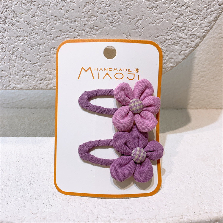 Autumn Fashion New Children's Hairpins headwear head corean sweet girl princess cute flage flower bb clip clip accessories